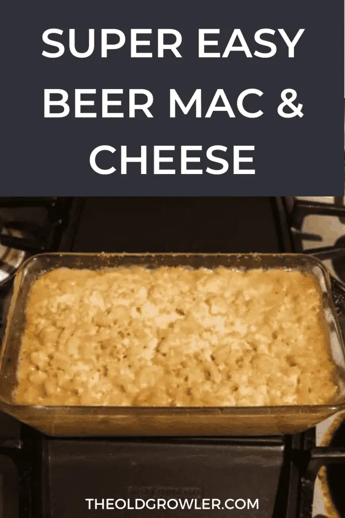 Make this simple mac & cheese recipe with the beer and cheese of your choice!