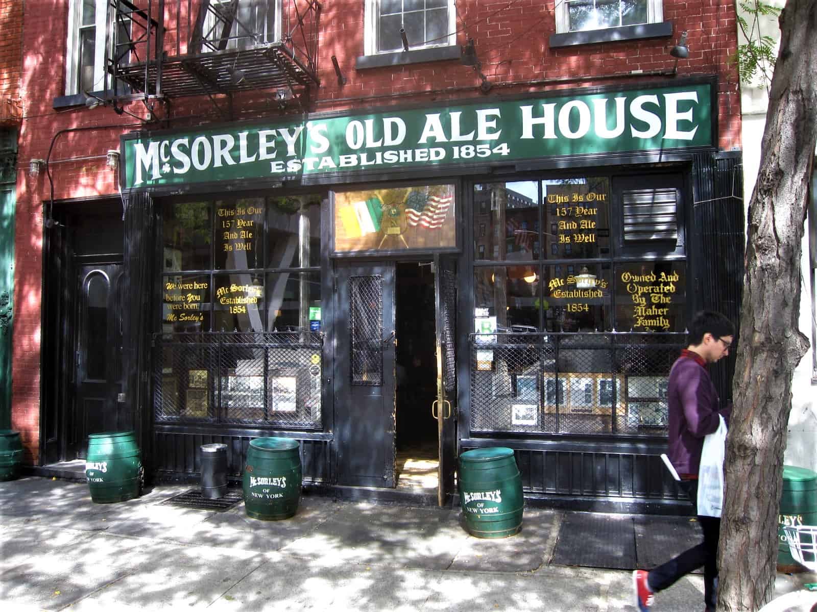 The Old Growler Visits McSorley's Old Ale House - The Old Growler